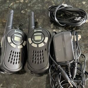 Cobra CB radio, with power cord